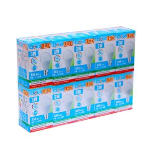 Cloud Energy | Pack of 10 Cloud Energy 3W LED Bulb (PIN)