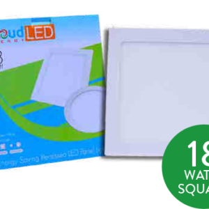 18W SQUARE RECESSED LED PANEL