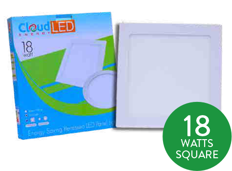 18W SQUARE RECESSED LED PANEL