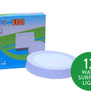 Cloud Energy || 12W ROUND RECESSED AC LED PANEL