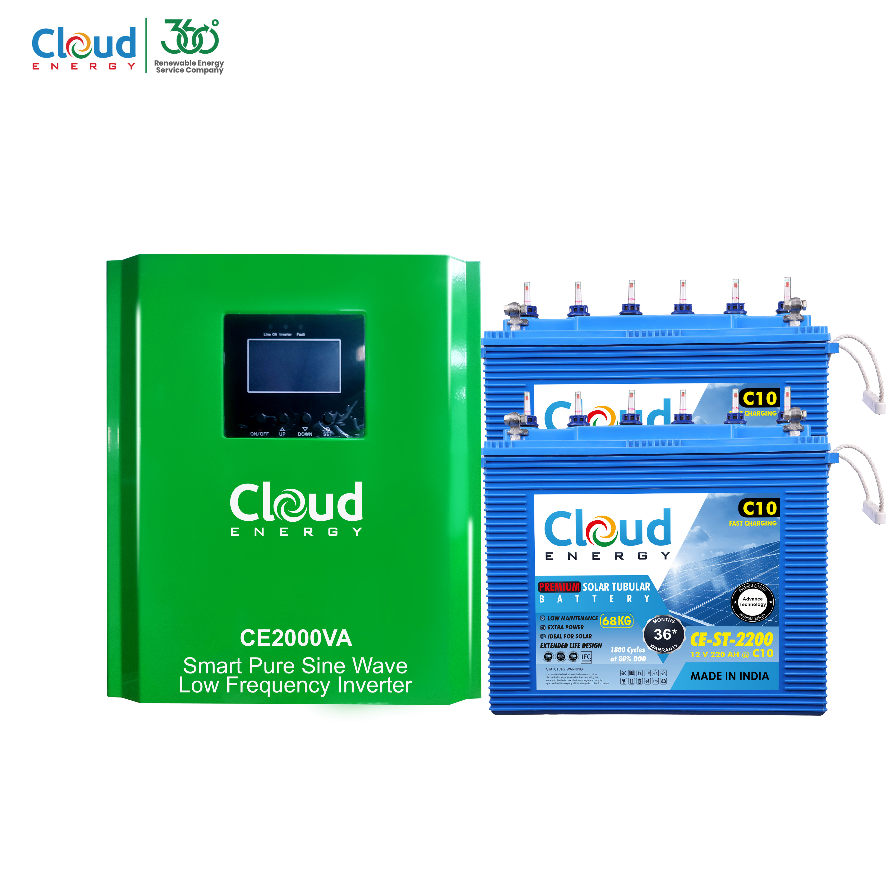 2KVA/24V INVERTER BUNDLE