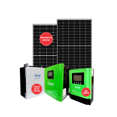 2KVA CLOUD ZERO SOLAR OPAL LITHIUM ION